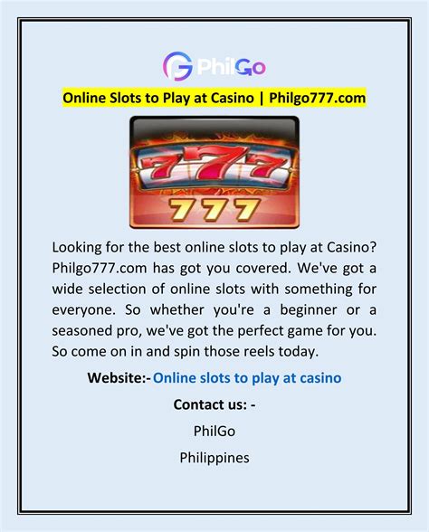 philgo777 login|Playing 777 casino from the Phlippines .